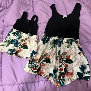 Mommy and me rompers